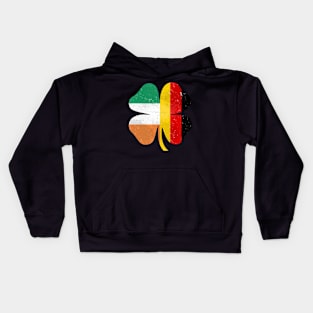 German Irish Shamrock Germany Ireland St. Patrick's Day Kids Hoodie